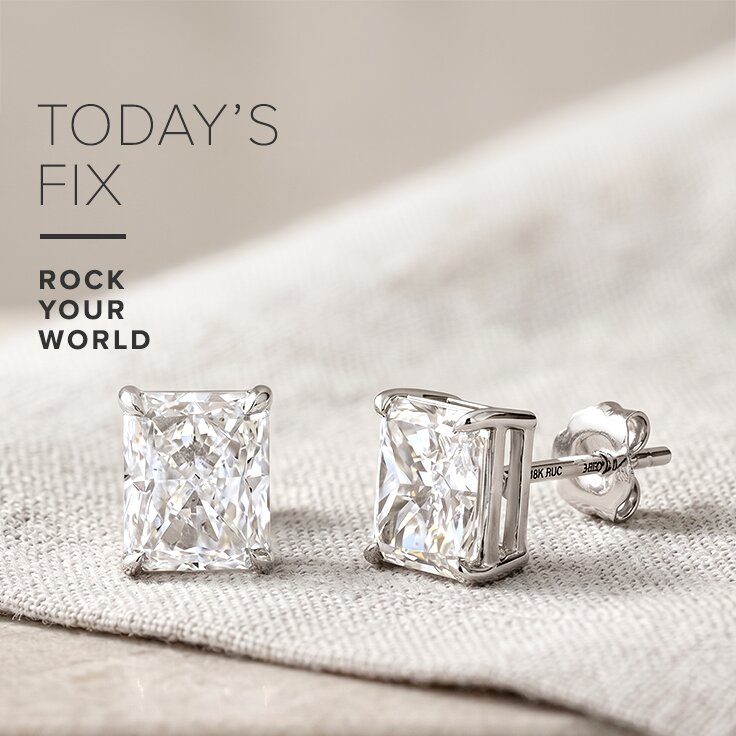 2.00 ct. tw.: Lab-Grown Diamond Studs
