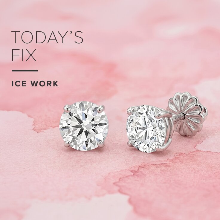 2.00 ct. tw.: Lab-Grown Diamond Earrings