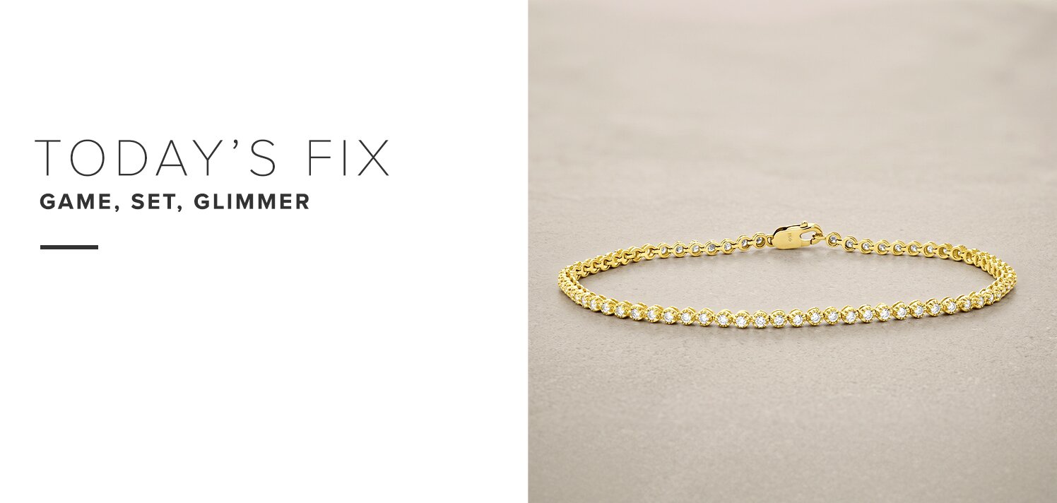1 ct. tw. Lab-Grown Diamond Tennis Bracelet
