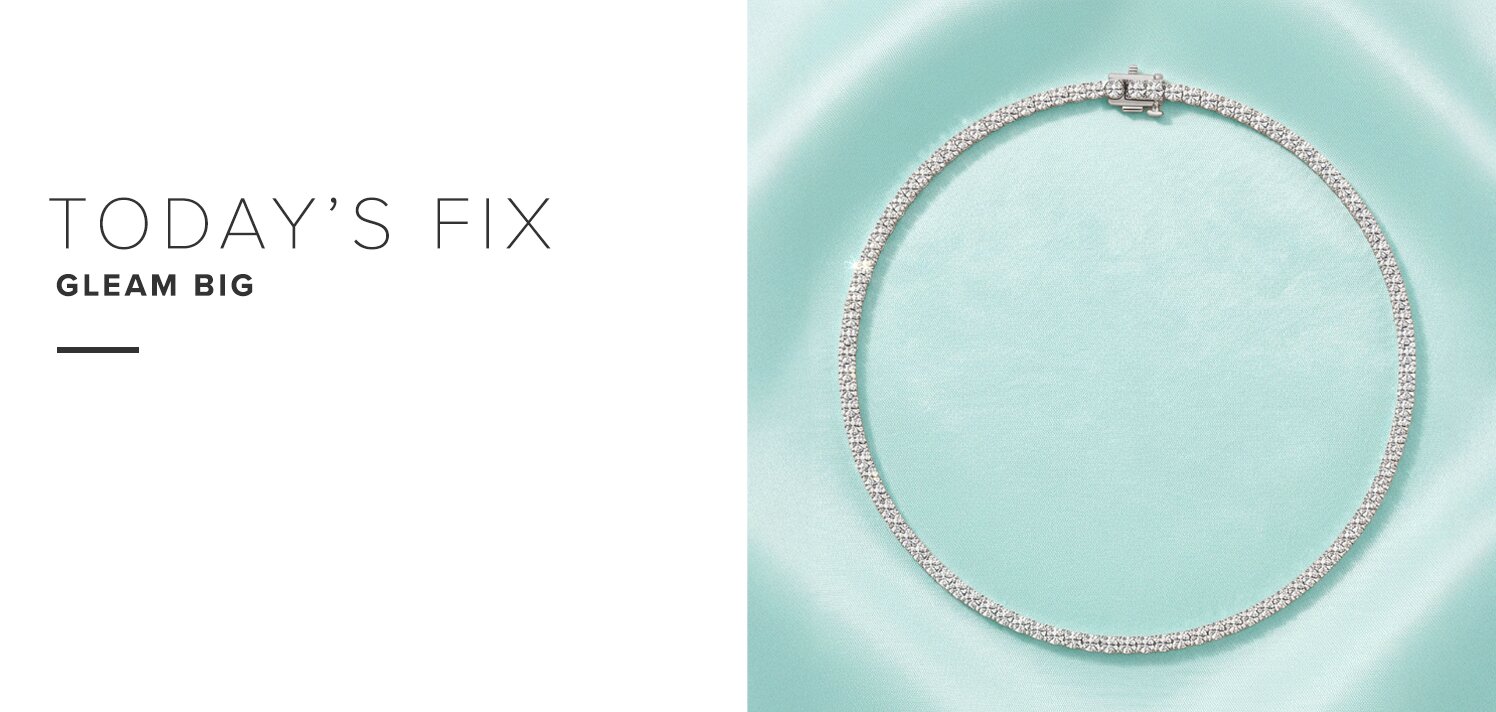 10.00 ct. tw.: Lab-Grown Diamond Necklace