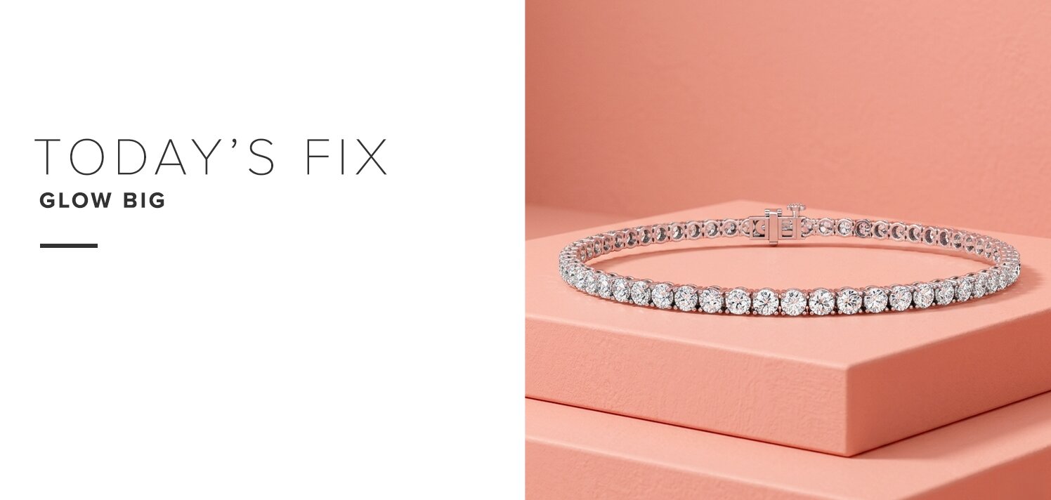 5.00 ct. tw.: Lab-Grown Diamond Tennis Bracelet