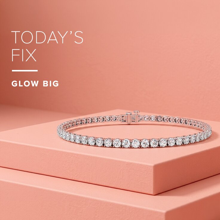 5.00 ct. tw.: Lab-Grown Diamond Tennis Bracelet