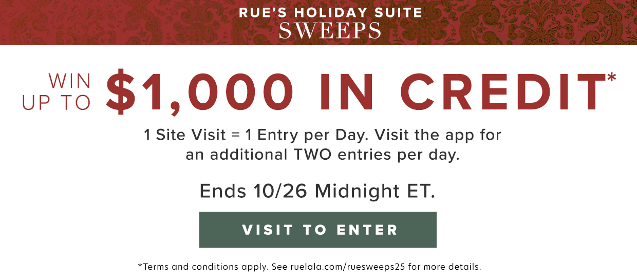 Win Up To $1,000 In Credit*