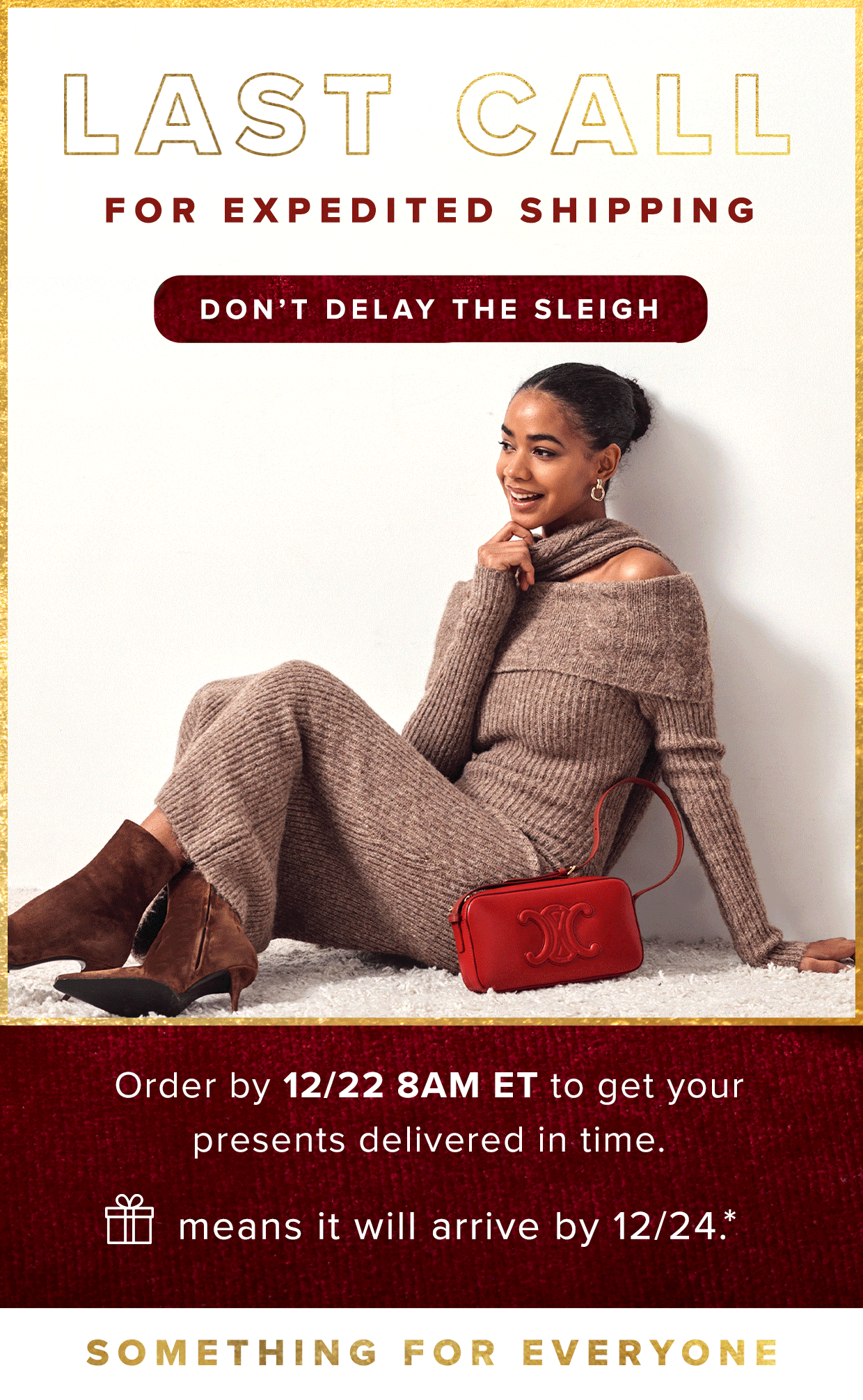 Last Call for Expedited Shipping