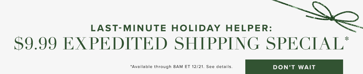 Last-Minute Holiday Helper