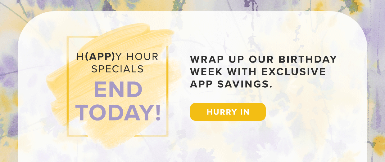 Last Chance To Shop App Week Exclusives