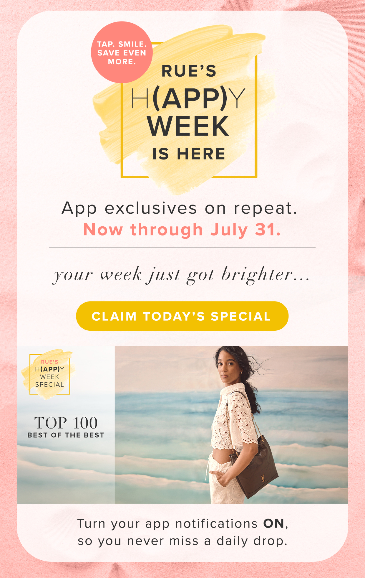 App Exclusive Sales Are Here