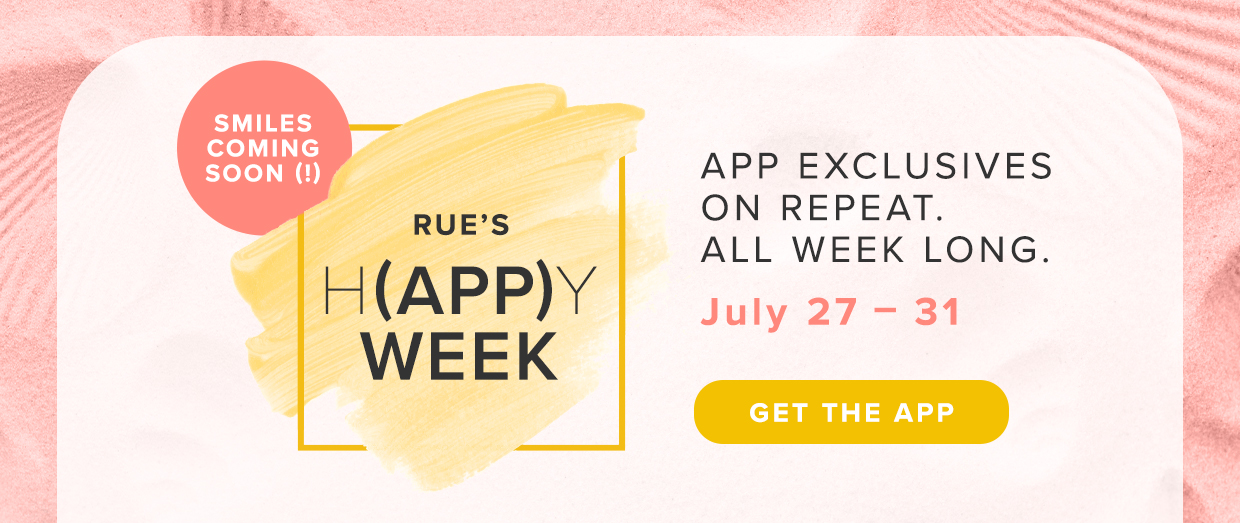 App Week Exclusives Coming Soon