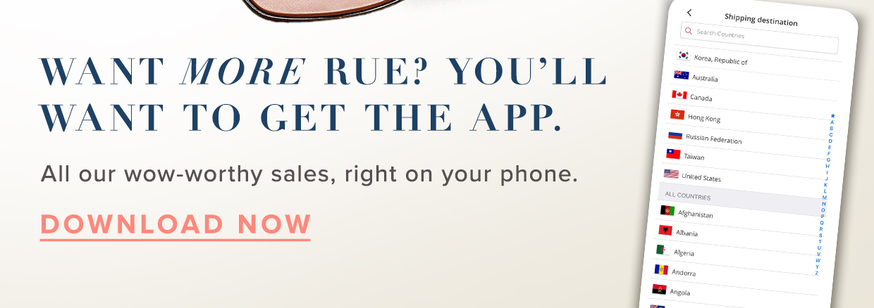 International Shipping is available on the app!