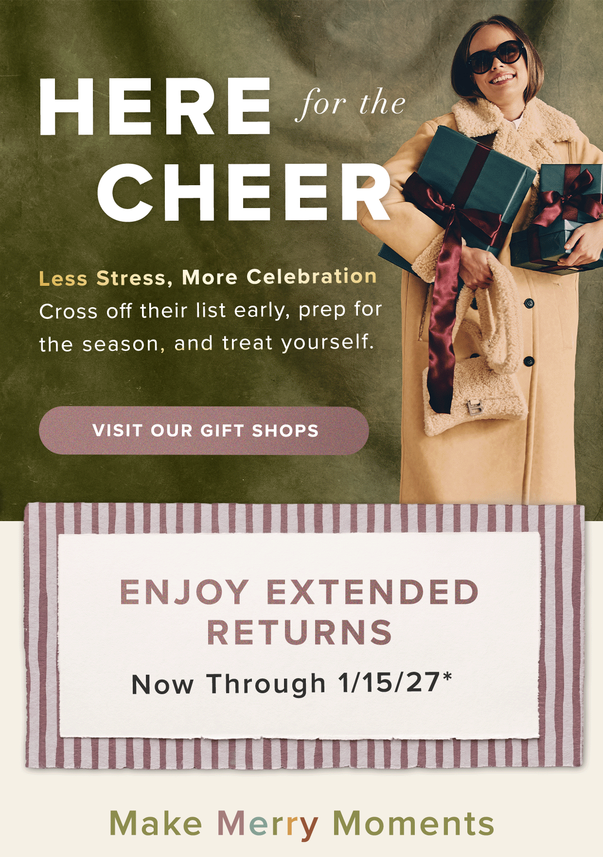 Here For The Cheer