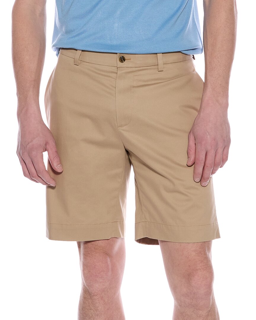 Brooks Brothers Lightweight Advantage Chino Short In Brown