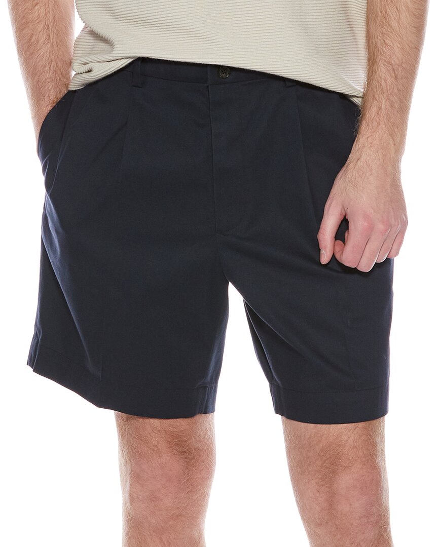 Brooks Brothers Advantage Chino Short In Blue
