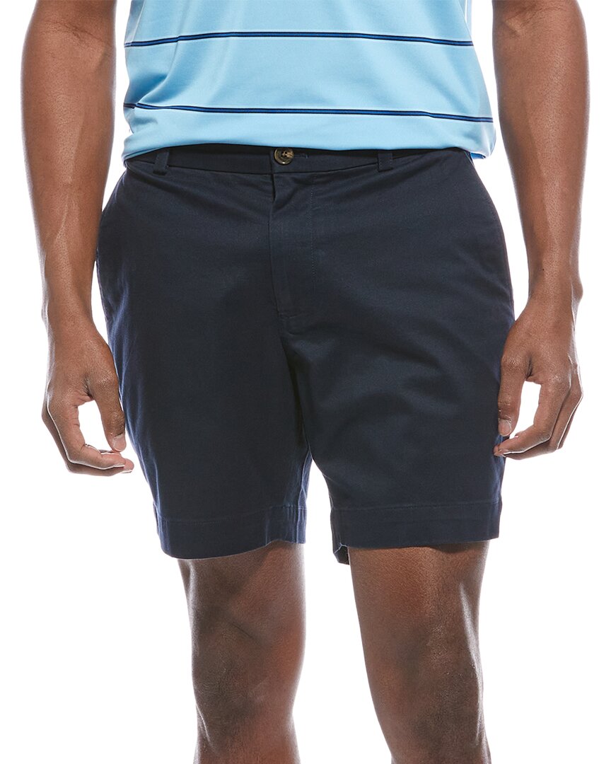 Brooks Brothers Washed Chino Short In Blue