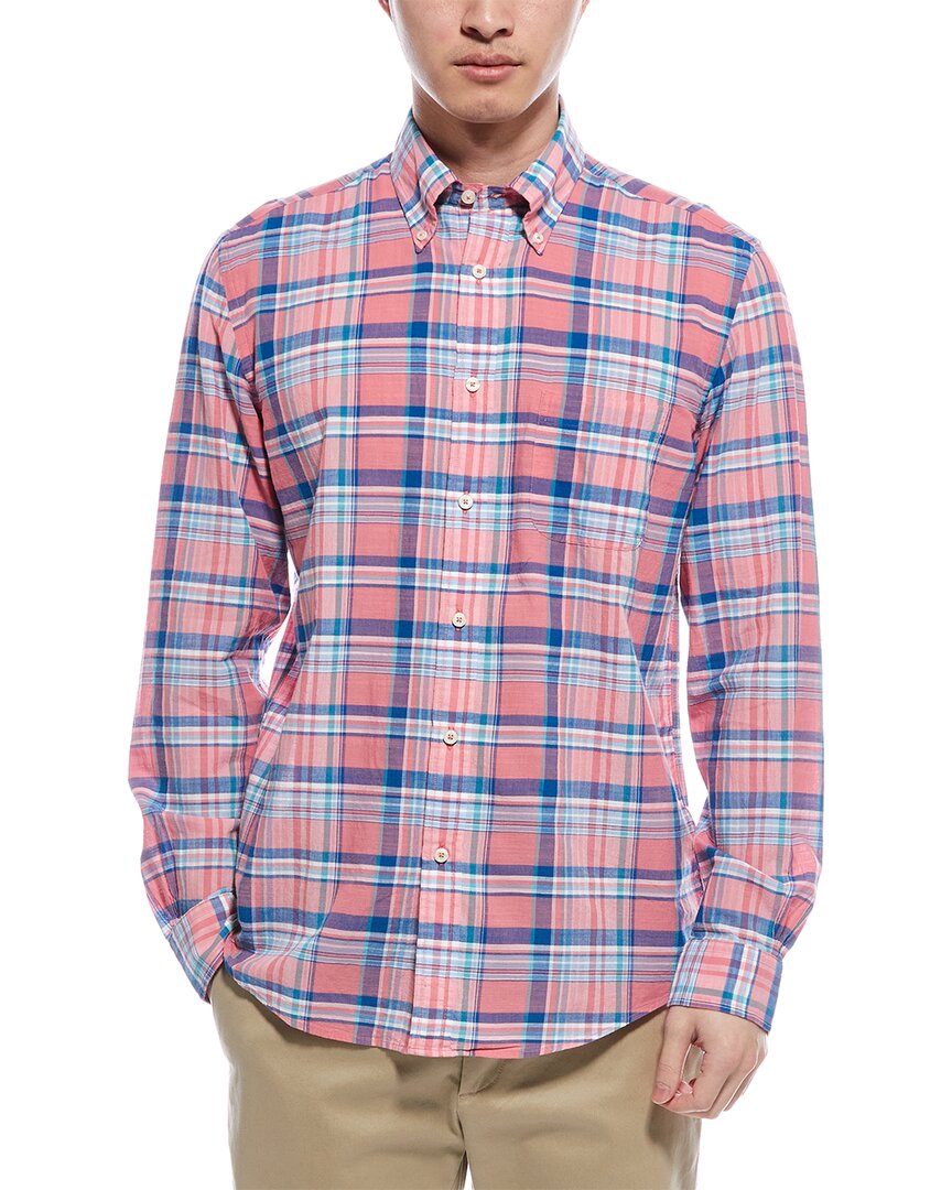 Brooks Brothers Regular Fit Madras Plaid Button-down Shirt