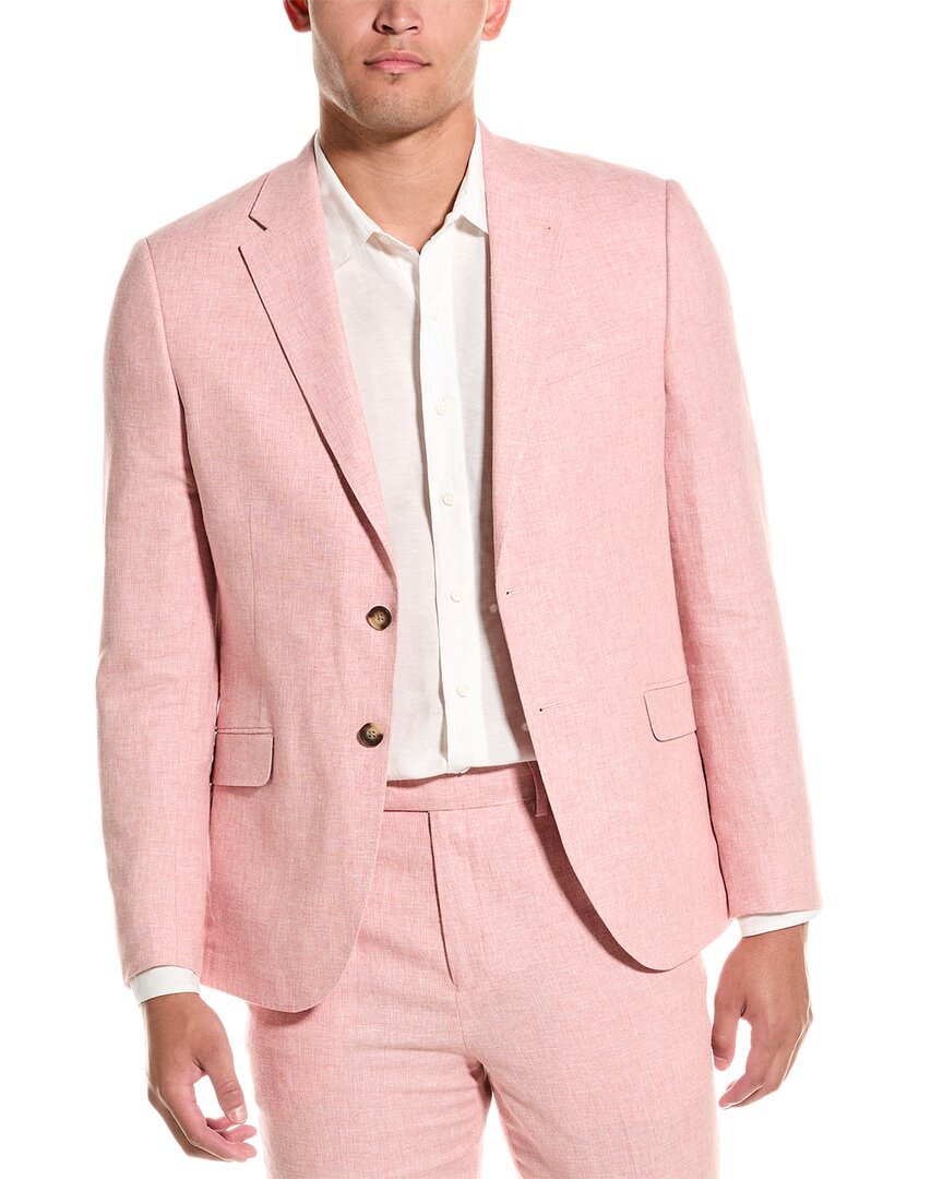Ted Baker Slim Fit Linen-blend Blazer