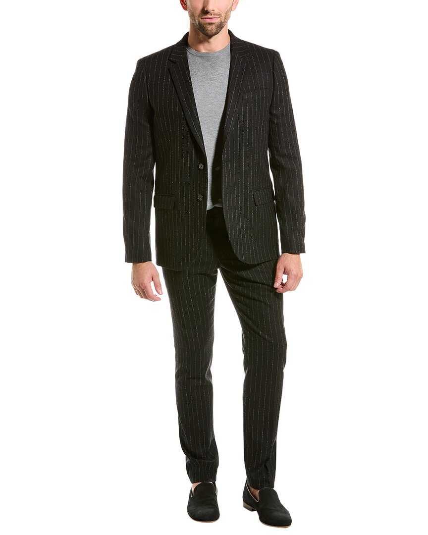 Shop The Kooples Wool-blend Suit Jacket In Black