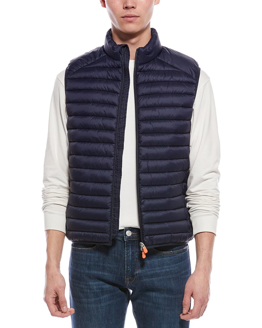 Save The Duck Adam Vest In Blue