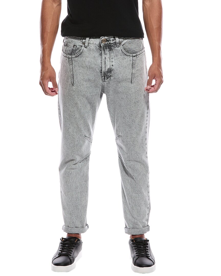 Eleventy Light Grey Jean In Blue