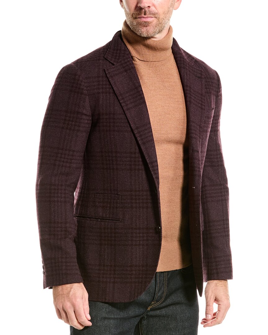 Brunello Cucinelli Wool & Silk-blend Blazer