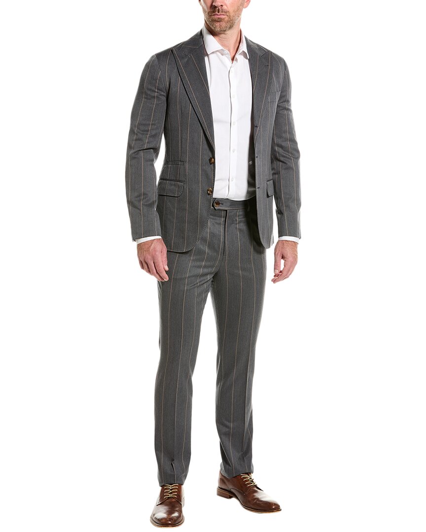 Brunello Cucinelli 2pc Wool-blend Suit