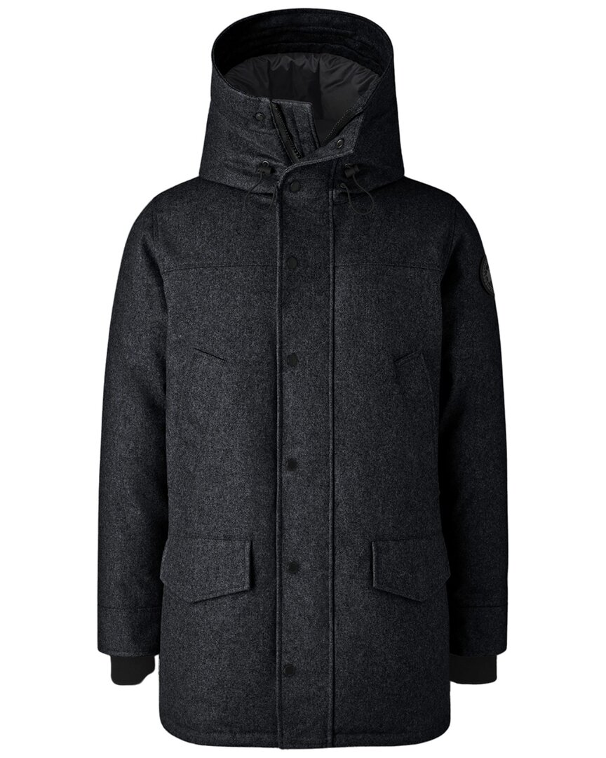 Canada Goose Langford Parka Black Label In Black