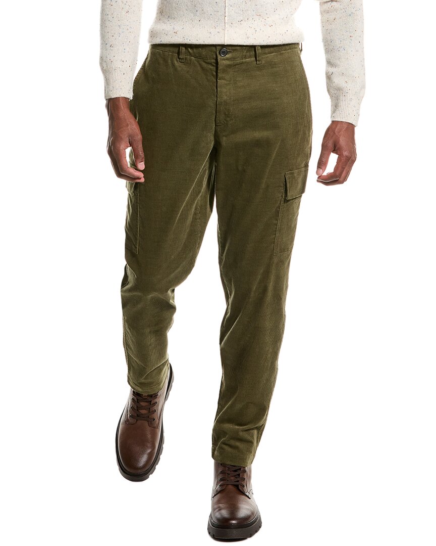 Theory Zaine Stretch Cord Pant In Green