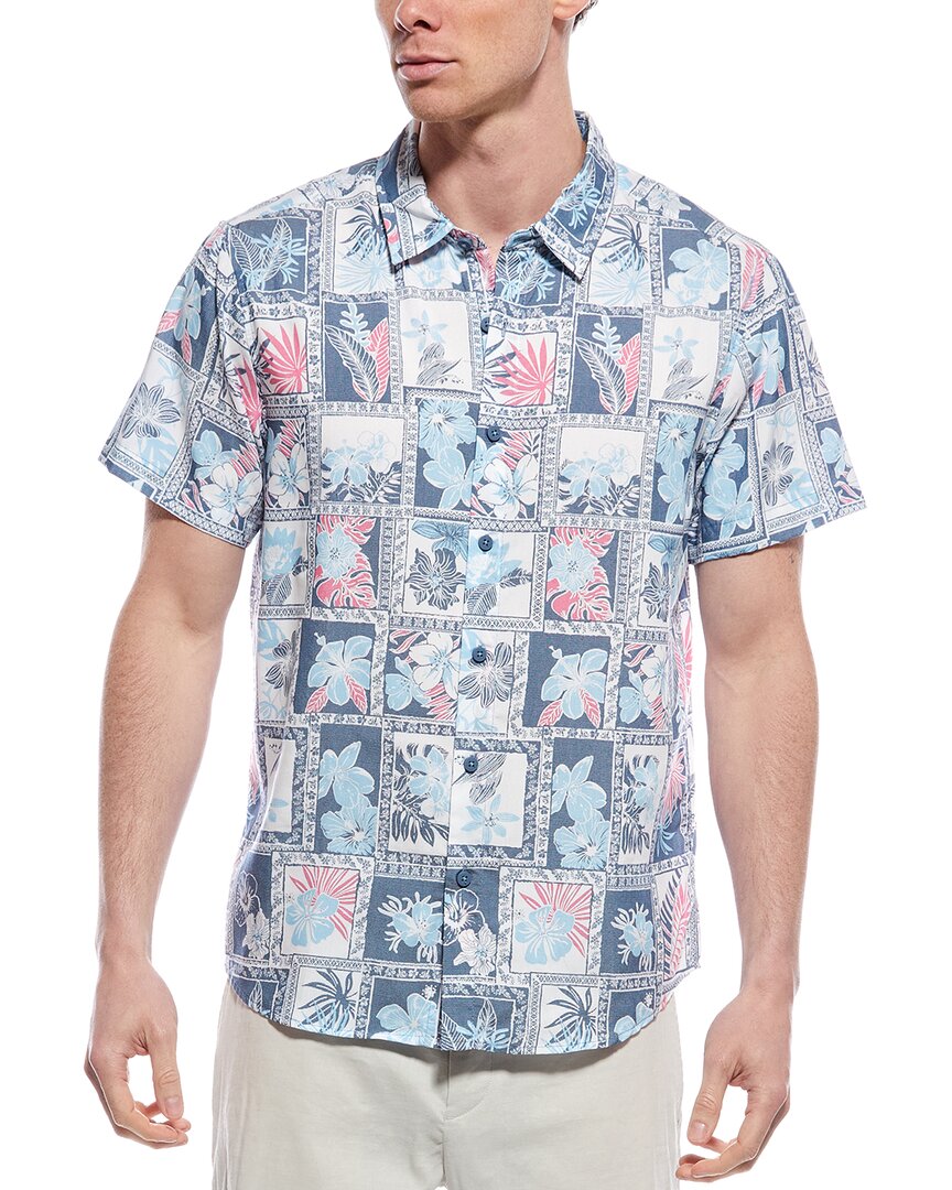 Endless Summer Textured Button-down Shirt