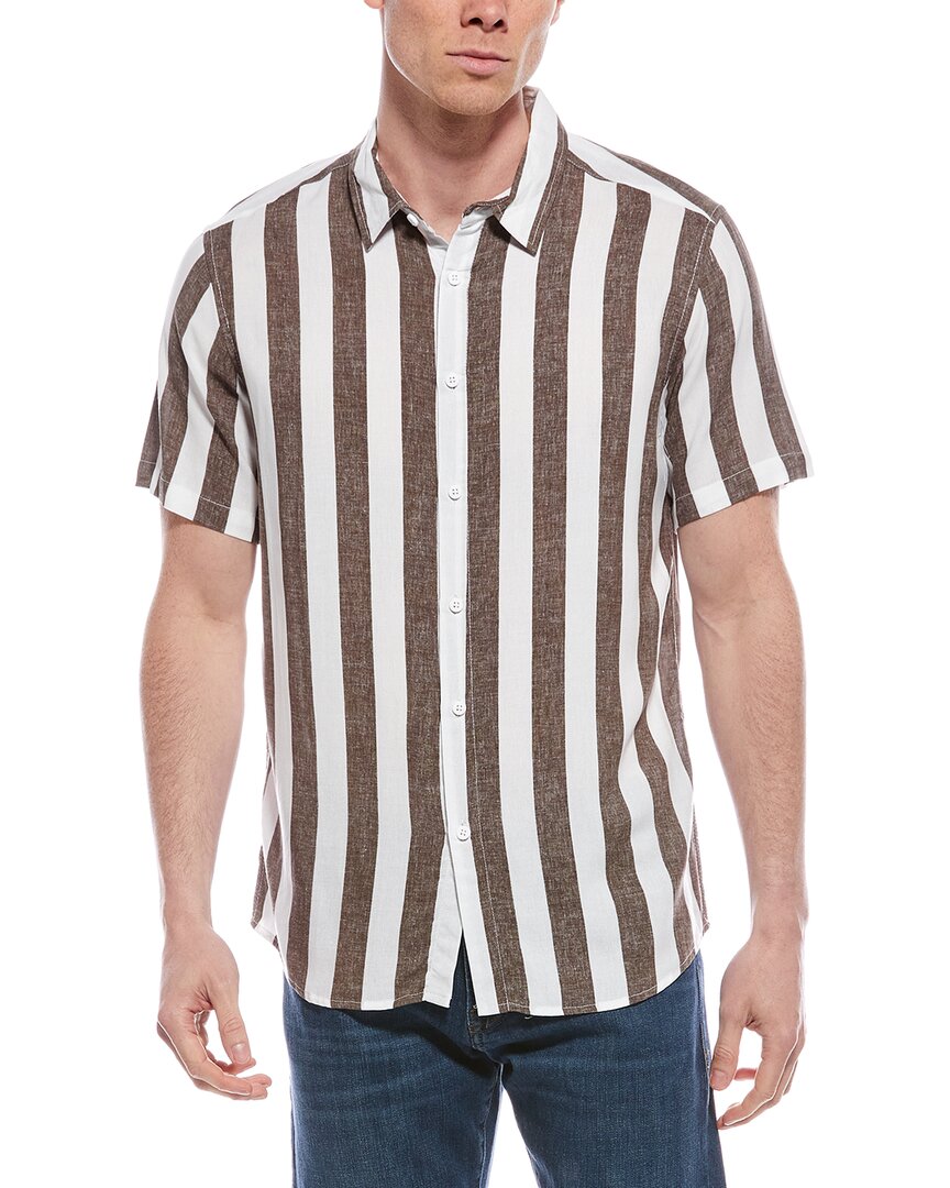 Endless Summer Stripe Button-down Shirt