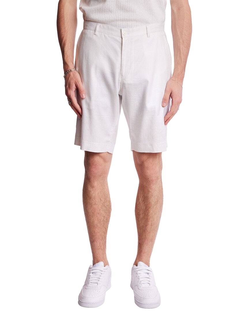Paisley & Gray Felix Slim Fit Linen-blend Short