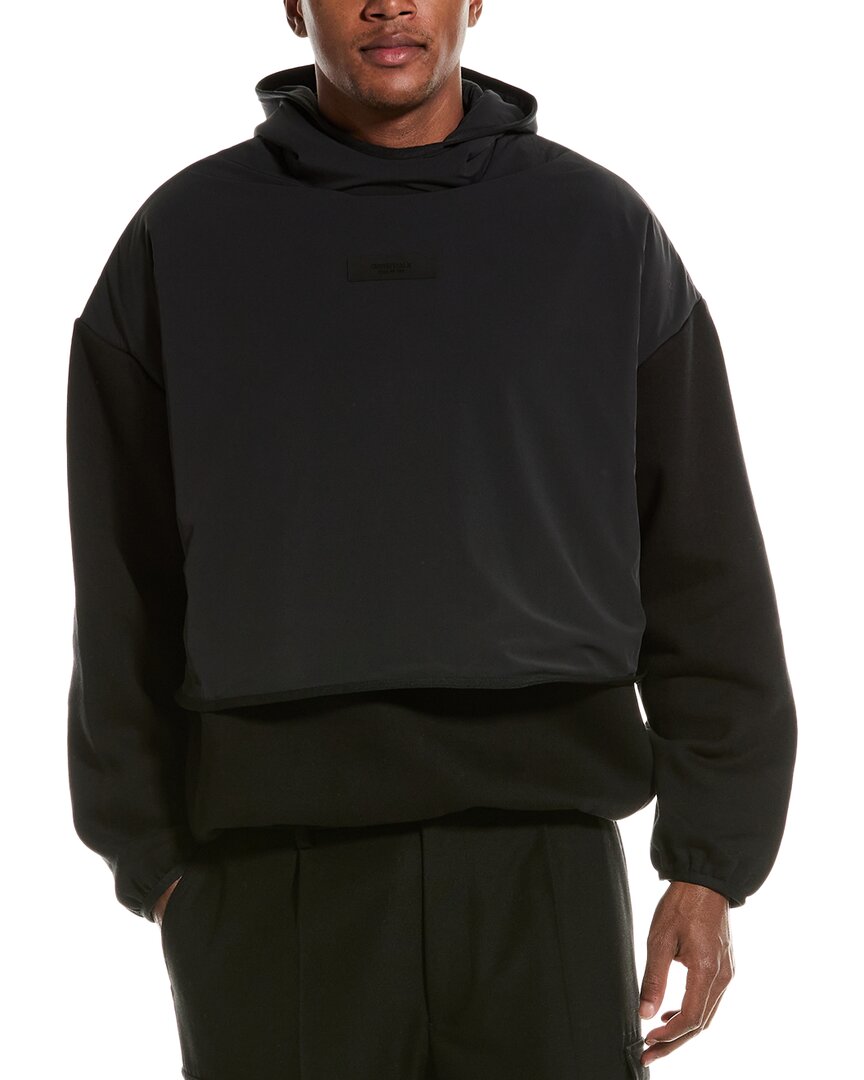 Essentials Fear Of God  Popover Hoodie In Black