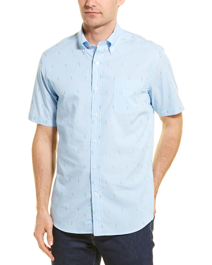Image of Southern Tide Trim Fit Woven Shirt