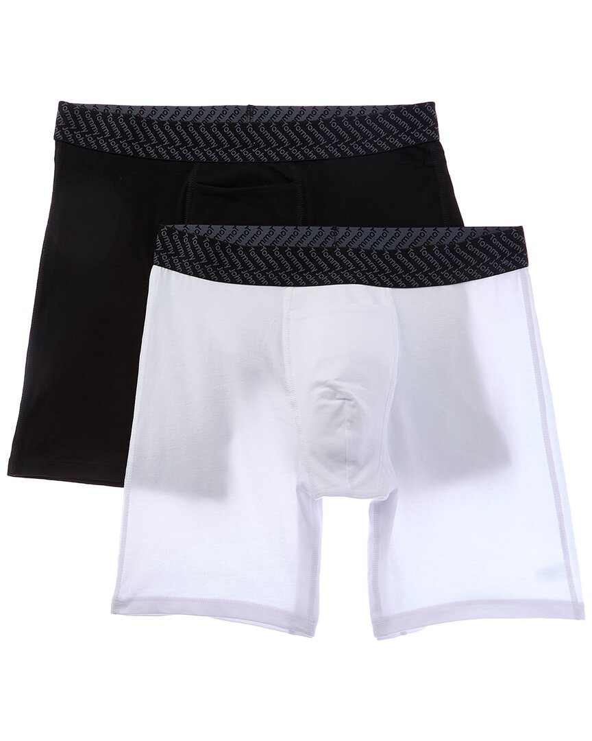 Tommy John 2pk Cotton Basics Boxer Brief In Multi