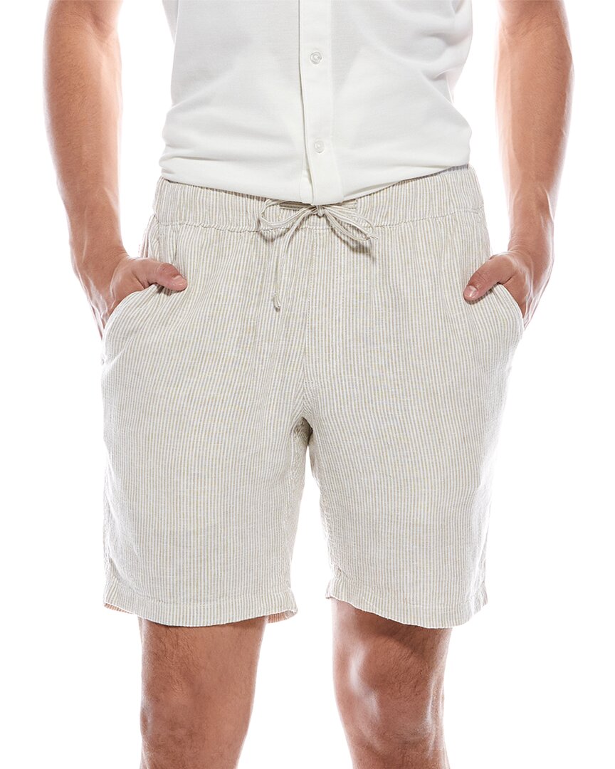 Shop Mr.swim Mr. Swim Linen-blend Short