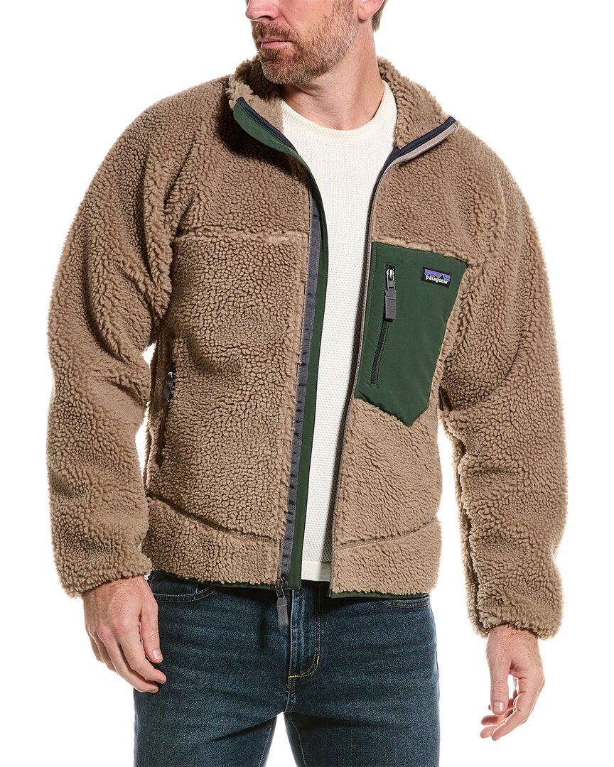 Patagonia Classic Retro-xâ® Fleece In Grey
