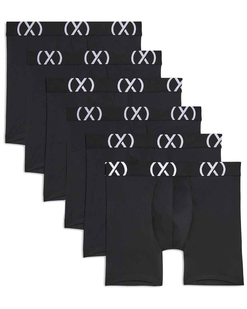 2(x)ist Set Of 6 Sport Mesh Boxer Brief
