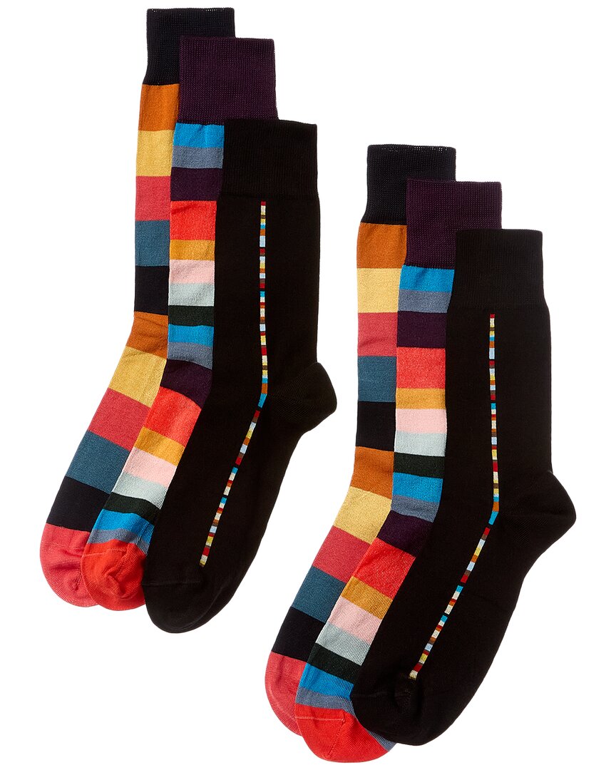 PAUL SMITH PAUL SMITH 6PK ARTIST SOCKS GIFT SET
