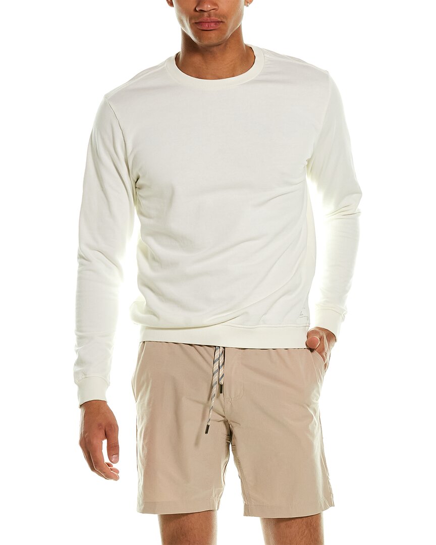 ONIA ONIA GARMENT DYE FRENCH TERRY CREWNECK SWEATSHIRT