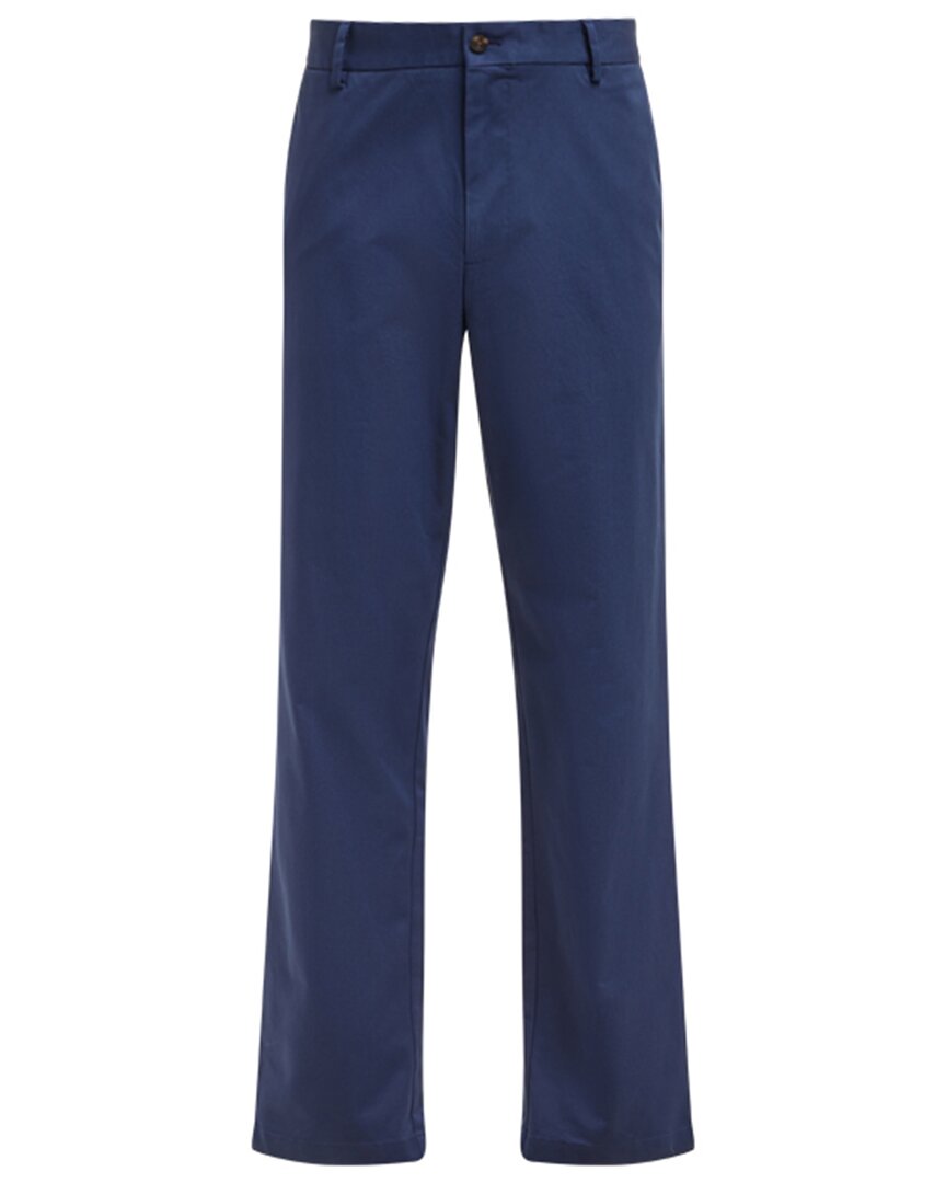 Alton Lane Mercantile Tailored Stretch Chino In Blue