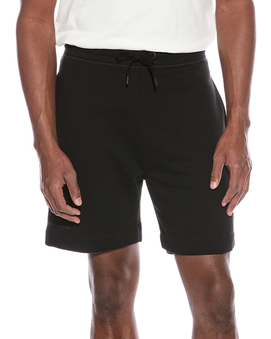 Canada Goose Killarney Drawstring Track Shorts In Black