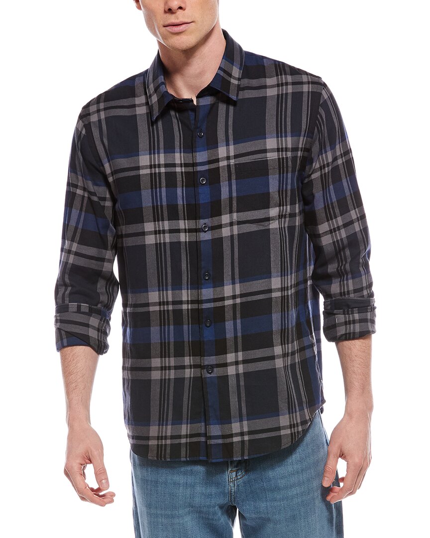 Vince Cambria Classic Fit Button-down Shirt In Blue