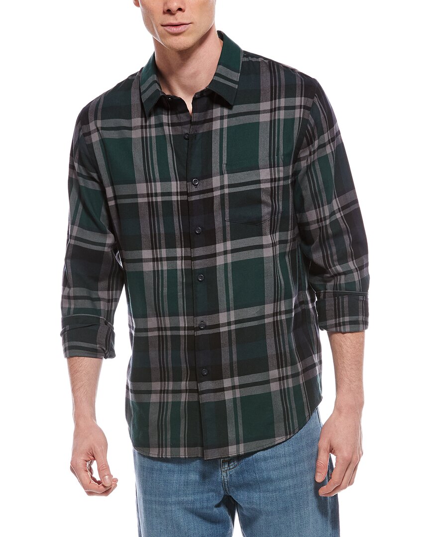 Vince Cambria Classic Fit Button-down Shirt In Green