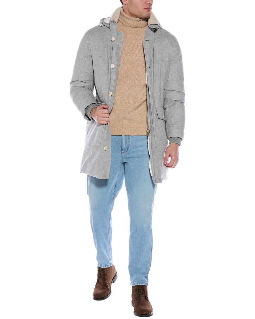 Brunello Cucinelli Wool In Grey