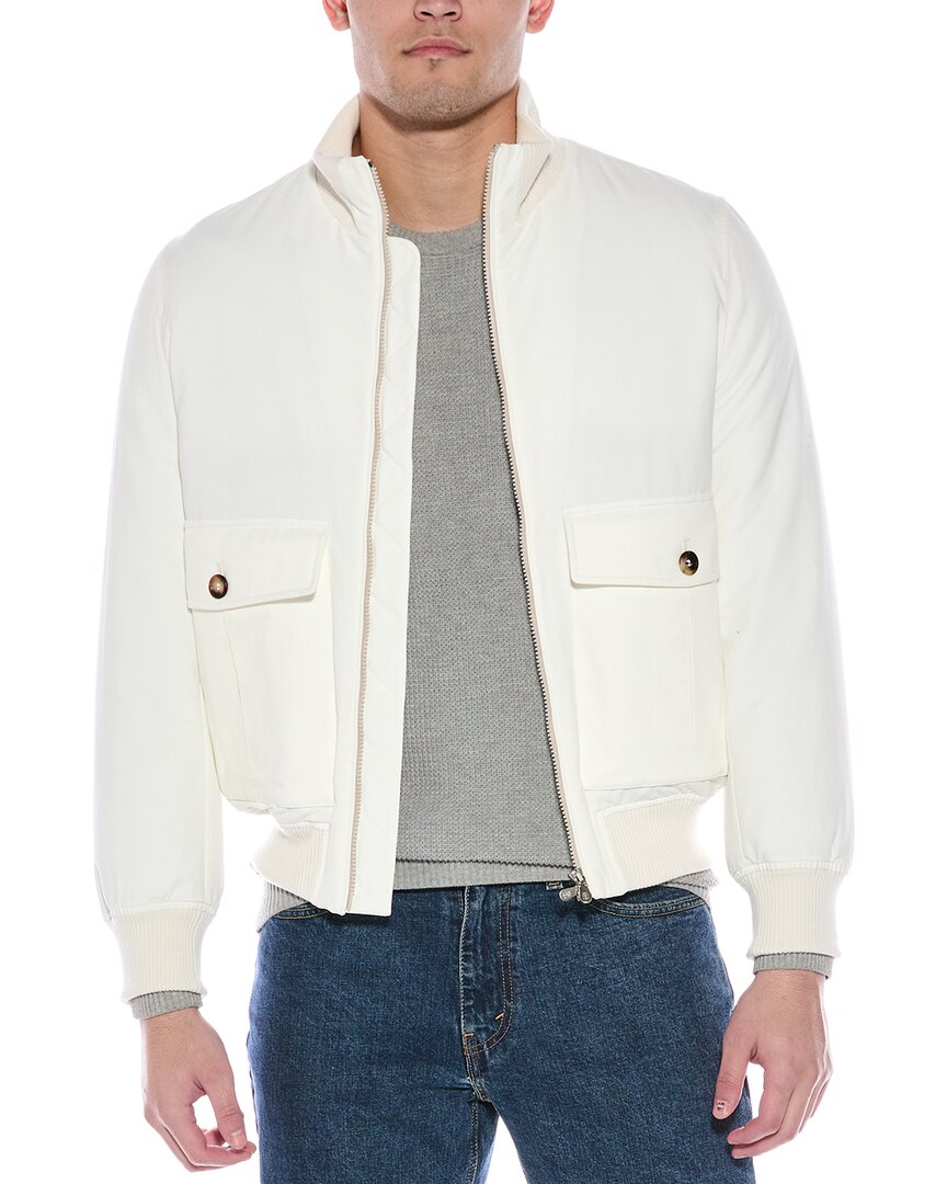 Shop Brunello Cucinelli Bomber Jacket