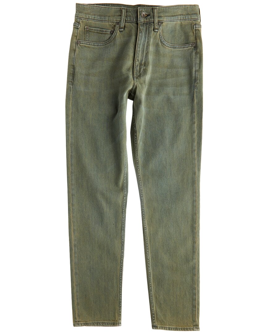 Rag & Bone Fit 2 Authentic Stretch Bowen Slim Fit Jean In Green