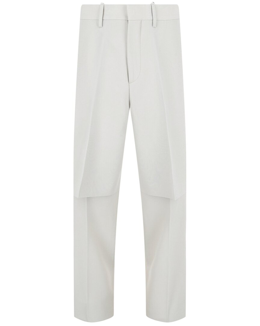 Off-white ™ Panama Double Layered Wool Straight Pant