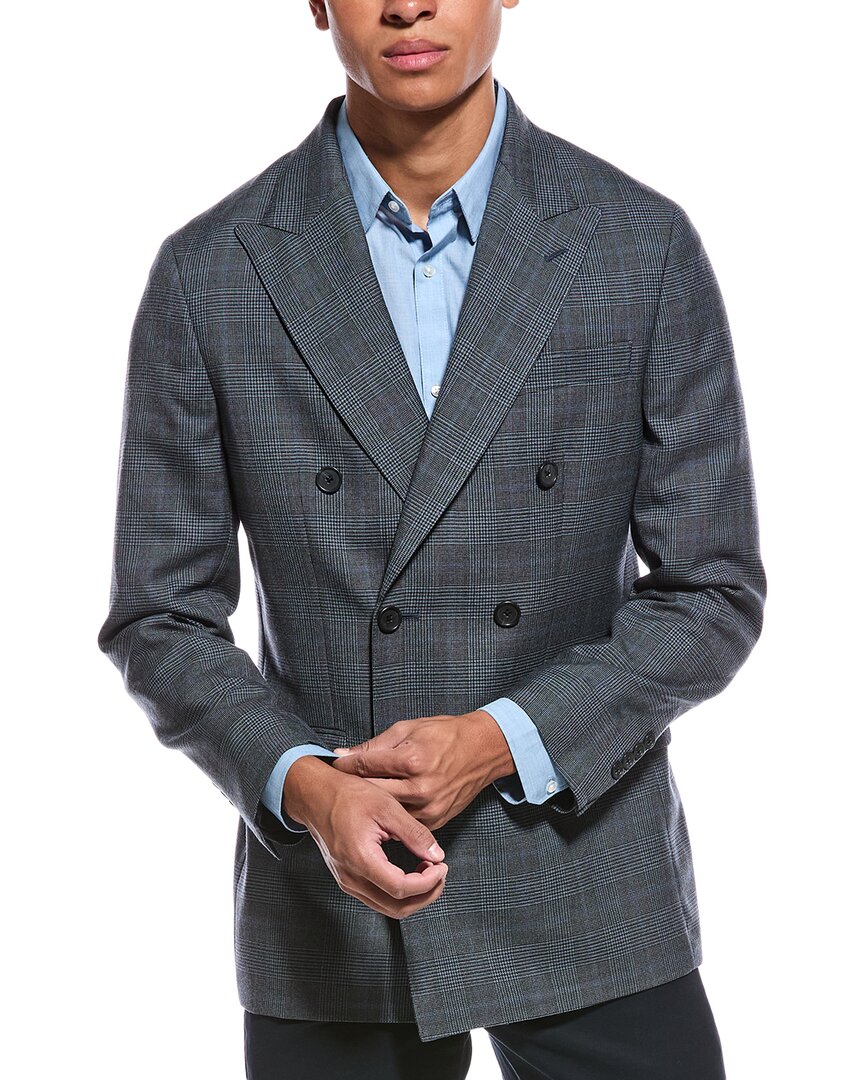 Brooks Brothers Classic Wool Sportscoat In Gray
