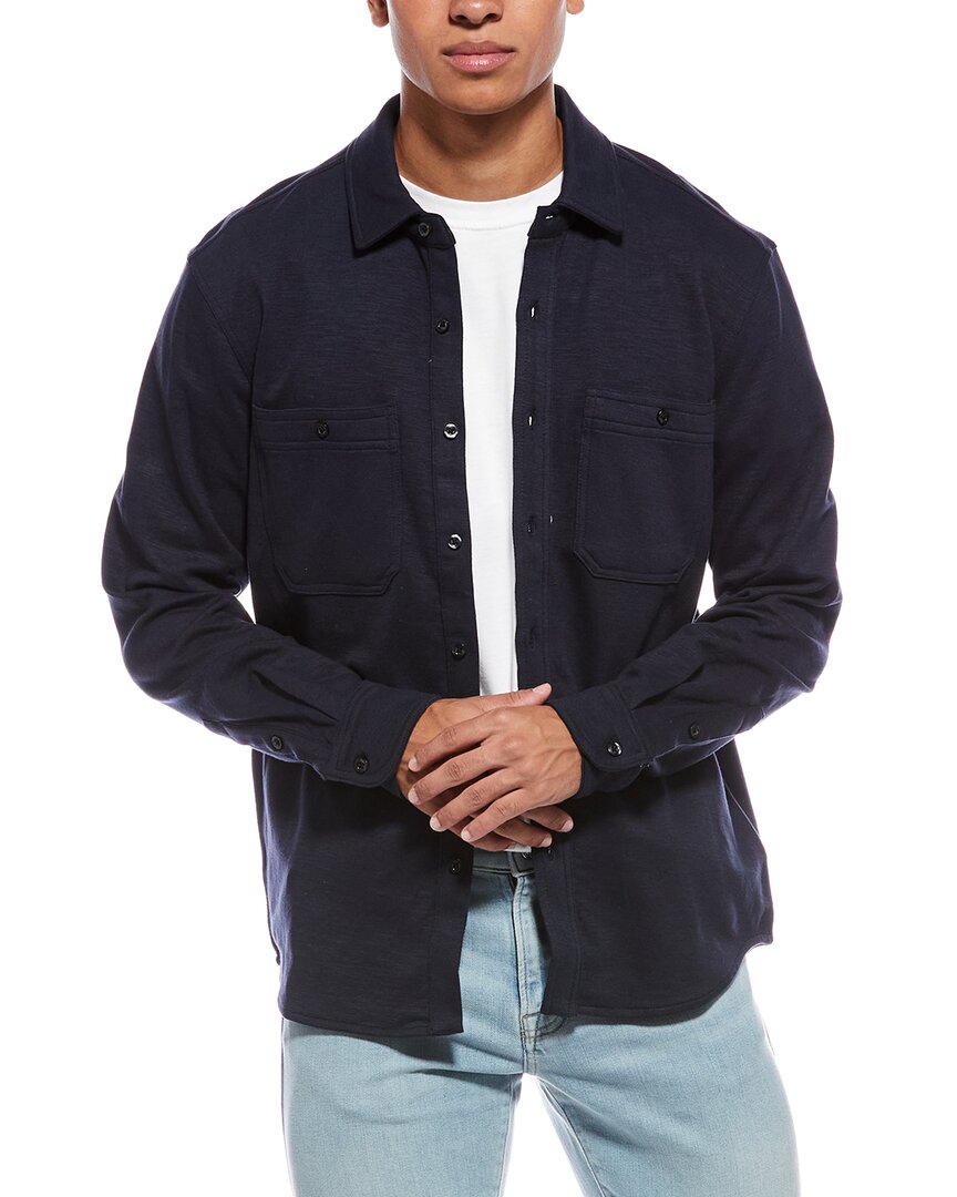 Joe's Jeans Knit Workshirt In Blue