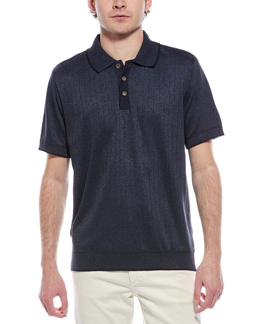 Joe's Jeans Polo Sweater In Blue
