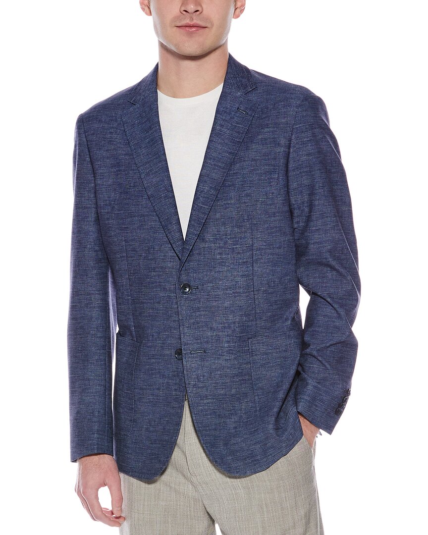 Zanetti 2pc Wool Suit In Brown