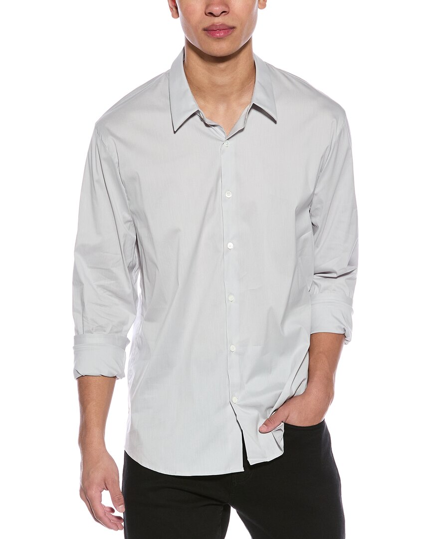 James Perse Matte Stretch Poplin Woven Shirt